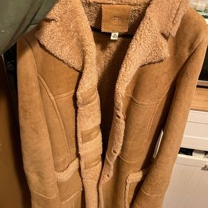 Shearling coat